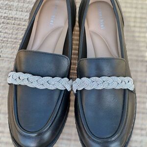 BN, Gianni Bini Rhinestone Loafer 6.5